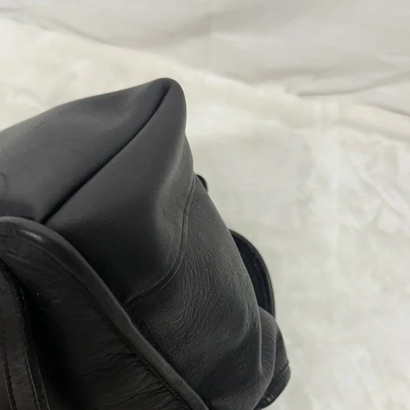 Coach Mini Leather Backpack Glove Tan Turn Lock Vintage Brass hardware - Picture 15 of 16